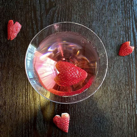 Valentine’s Cocktail: The Lovers Kiss